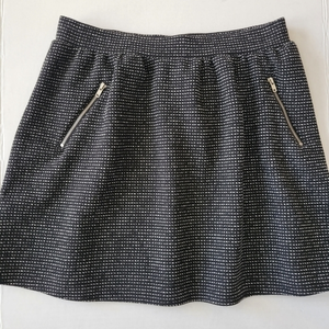 Joe B black and white mini skirt size medium